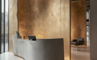 VÁCH TRANG TRÍ GIẢ KIM LOẠI - SỰ HÒA QUYỆN GIỮA NGHỆ THUẬT VÀ TIỆN ÍCH TỪ CONCRETE