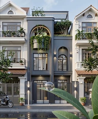 NGÔI NHÀ CỦA ÁNH SÁNG VÀ SẮC XANH