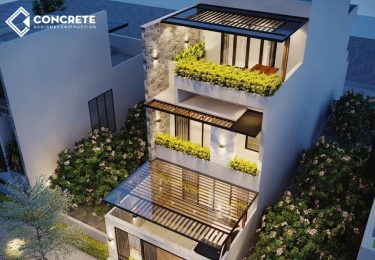  XÂY NHÀ 3 TẦNG HIỆN ĐẠI TẠI LÊ CHÂN